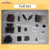 Costumes d'anime en Stock UWOWO Genshin Impact Fanart costume de lapin éther tenue Canon Cosplay voyageur Kong Come Z0301