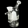 Glowing Ghost: 4.7-Inch Mini Bong with Diffused Downstem Percolator