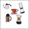 Spille Spille Mano Punch Pot Aeropress Marca Filtro Ciotola Caffè Smalto Spille Camicia Borsa Cappello Decorazione Gioielli Amanti Regalo Drop Delive Dhqin