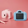 Fotocamere giocattolo Fotocamera per bambini HD da 2 pollici Videocamera per cartoni animati carini Fotocamere giocattolo digitali con lettore di schede Regalo di compleanno di Natale 230307