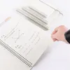 Transparent A6 spirale bobine cahier à faire doublé point blanc grille papier Journal Journal carnet de croquis pour fournitures de papeterie scolaire