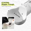 Gamelles pour chiens Mewoofun Pet Water Bottle Feeder Bowl 2 en 1 Anti-fuite Portable Nourriture Animaux de compagnie Voyage en plein air Boire Comprend un sac de caca 230307