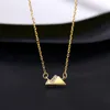European Snow Mountain Zircon s925 Silver Pendant Necklace Jewelry 2023 Summer New Fashion Necklace Sexy Women Plated 18k Gold Clavicalis Chain Gift