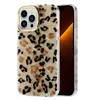 Colorful Electroplating Marble Phone Cases for iPhone 14 Plus 13 Pro Max 12 11 Shell Texture Pattern Hard PC Back Cover