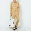 Herrbyxor 2023 Spring Tide Fashion Jumpsuits Casual Shirt Siamese Suit