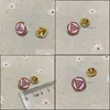 Alfileres Broches 100 piezas Pin de solapa de albañil Broche de esmalte personalizado Ronda Rito de York Triple Círculo Tau Insignias de metal masónicas Alfileres de mampostería D Dh35H