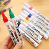 Colorful Markers Waterproof Lasting Marker Pen Tire Tread Metal Face Painting Pens School Stationery Student Writing Pens TH0826