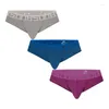 Cuecas 3 PCs/Lot Men Rouphe Cotton Briefs sexy calcinha masculina homem respirável homem atacado Slip Hombre 15 Style