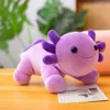 30CM New Style Cute Salamander Plush Toys Soft Stuffing Pillow Cushion Animal Doll Birhthday Gift Girl Kids Baby 1843
