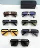 Män 993 Vintage Square Solglasögon Guld Black Green Gradient Gafas de Sol Designers Solglasögon UV400 -glasögon med låda