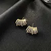 Charm ny utsökta lyxiga zirkon små örhängen för sexig kvinna mode koreanska smycken minimalistiska partiflickans ovanliga örhängen G230307