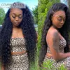 Perückenkappen Brasilianische Haarwebart Bundles Rohes Lockiges Menschliches Haar Bundles 30 32 34 36 38 Zoll Wasser Tiefe Welle Bundle Remy Extensions 3 4 Bundles J230306