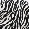 Beralar Bayan Şapkalar Bahar ve Sonbahar Retro Zebra Desen Bere Şapka Kadın Gündelik All Maçlı Açık Dome Ressam
