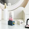 バスアクセサリーセット2 PCS歯磨き粉スクイザーズ押出機クレンザープレスディスペンサーデバイス家庭用ローリングホルディングクリップオンバスルーム