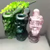 Nookahs Nouvelle Europe et Americaglass Pipe Bubbler Fumer Pipe Pipe Water Verre Bong Couleur de Ghost Ghost Very Pipe