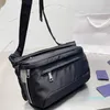 Designer-Shoulder Bags designer classic solid black nylon versatile zipper walletss