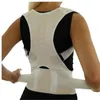 Bandes de résistance Réglable Posture Magnétique Soutien du Dos Correcteur Ceinture Bande Ceinture Brace Épaule Sangle Lombaire Soulagement de la Douleur Posture Taille Tondeuse 230307