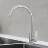 Küchenarmaturen 304 Edelstahl Kugellager Wasserhahn Single Cold Sink