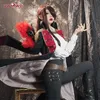 Аниме костюмы в складе Uwowo Halloween Come Beidou Cosplay Game Genshin Impact Fanart Pirate Beidou Witch Cosplay Cosplay Print