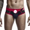 Underpants 반바지 남성 속옷 소프트 패치 워크 면화 브리핑 브로킹 가능한 플러스 사이즈 섹시 남성 게이 음경 파우치 브리핑#Y30