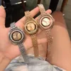 2023 Moda Rose Gold Luxury Watche Watche Three Igle Series Watch Watch Women Designer zegarek