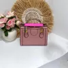 Bola de bambu de designer para mulheres bolsas de marca com alças PU Bolsas de ombro de moda de couro PU