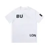 Herenontwerper T-shirt Slim Fit Korte Korte Mouw Katoen Ademvol T-shirts Luxe letters Print Shirts Spring Summer High Street Grootte S-2XL