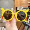 Cartoon-Brillen, polarisierte UV-Schutz-Sonnenbrille, Kinder-Sonnenschutz, Spiegel, Kunststoffbrille, weibliche Sonnenbrille