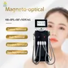 4 in1 verticale professionale 4 maniglie OPT Big Spot Size IPL Laser Hair Removal Macchina per il ringiovanimento della pelle RF ND YAG Laser Tattoo Pigment Rimozione dell'acne