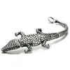 Bracelet arrivées hommes garçons acier Animal Alligator Crocodile Bracelet cadeau Punk inoxydable bijoux usine Price1