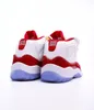 2023 Cherry 11s Basketball Kids Shoes Boys 11 Jumpman Shoe Children Mid Sneaker Chicago Designer Military Grey Trainers Baby Kid Youth Toddler Storlek: 25-35