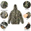 Survêtements pour hommes Leafy 3D Forest Camouflage Suit Outdoor Field Leaf Hunting SuitMen's