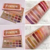 Ögon Shadow Pumpkin 18Colors Eyeshadow Shimmer Matte Christmas 18Color Palette Drop Delivery Health Beauty Makeup Eyes DHCC8