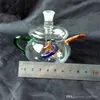 Fumer Pipes la bouteille d'eau de type théière, verre en gros Bongs Bangs Burner Verre