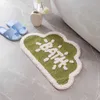 Carpets Thickened Flocking Cartoon Door Mat Bathroom Water Absorption Anti-slip Doorway Non-slip Carpet Household Floor Kitchen