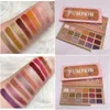 Ögon Shadow Pumpkin 18Colors Eyeshadow Shimmer Matte Christmas 18Color Palette Drop Delivery Health Beauty Makeup Eyes DHCC8