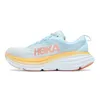 One Chaussures de course Hommes Femmes Hoka One Hoka Bondi Clifton 8 Triple Noir Blanc Gris Bleu Designer Runners Hommes Baskets Baskets En Plein Air Taille 36-45