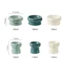 Dog Bowls Feeders Cat High Foot Ceramics Small Medium Food Water Feeder Pet Drinking Eating Dishes Cats Puppy Elevated Feeding Bowl 230307