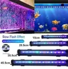Aquarium LED Bubble Licht kleurrijk licht kleur veranderende vissentanklampen vijver fontein duiklamp met luchtpomp zwemdecor