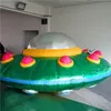 Pontony UFO donfabable Balon Flying spodek z paskiem LED i dmuchawą do dekoracji sufitu w klubie nocnym