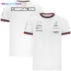 WANGCAI01 Herr-t-shirts F1 T-shirt racing lapel polo skjorta formel 1 fans kortsevända toppar bilkultur snabbtorkande kläder kan anpassas 0307H23