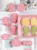 Baking Moulds 8 Pcs Congrats Graduation Cookie Cutter Biscuit Mold Plastic Stamps