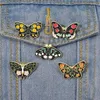 Brooches Alloy Lapel Pin Badge Clothing Backpack Accessory Butterflys Buckle Jewelry Gift Enamel Pins Brooch Exquisite Cartoon