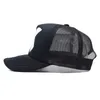 All-Match Letter Mesh Cap Par Hip Hop med Net Baseball Cap Outdoor Mesh Breattable Peaked Caps