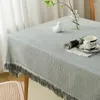 Table Cloth Ins Fashion Japanese Style Flower Printed Dirty-proof Plaid Home Use Outdoor Picnic Modern