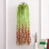 Decorative Flowers Simulation Wicker Plastic Flower Wall Hanging Basket Home Decoration Indoor And Outdoor Plants Winding Garden