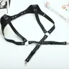 Suspenders Men's Vintage Leather Straps Braces Suspender Men Harness Punk Chest Shoulder Belt Strap Fashion Apparel Accessories 230307