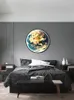 Planeta de lâmpada de parede Design Design Terra Luzes LEDs Bedroom Decorativo Scâncias Luz Sala de estar