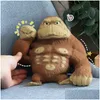 Fournitures de jouets de Noël Big Nt Spongy Squishy Fidget Orangutan Tt Influencer Singe Élastique Anti Pour Adt Et Enfants Doux Cadeau D'amusement Dhchi