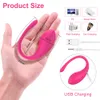 Vibrators Wireless Bluetooth Vibrator Dildo G Spot Massager For Women APP Remote Control Vibrating Egg Female Panties Sex Toys Adults 230307